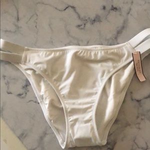 White Bathing suit bottoms